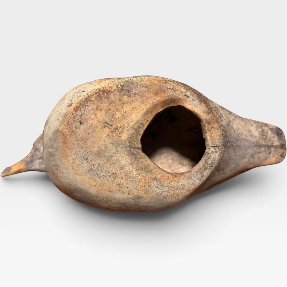 VTG Wabi-Sabi Seagull Hollow Clay Seabird Folk Art Coastal - Picture 8 of 10